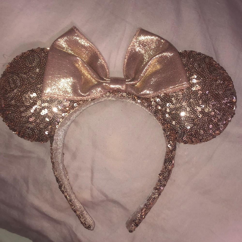 Rose Gold Disney Mickey Ears